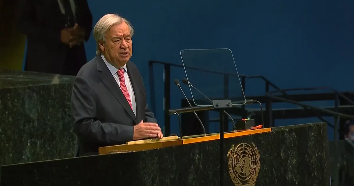 António Guterres defende cooperação global e alerta sobre riscos da IA em discurso final na ONU